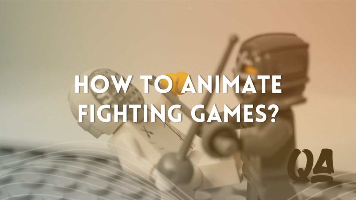 How to animate fighting games