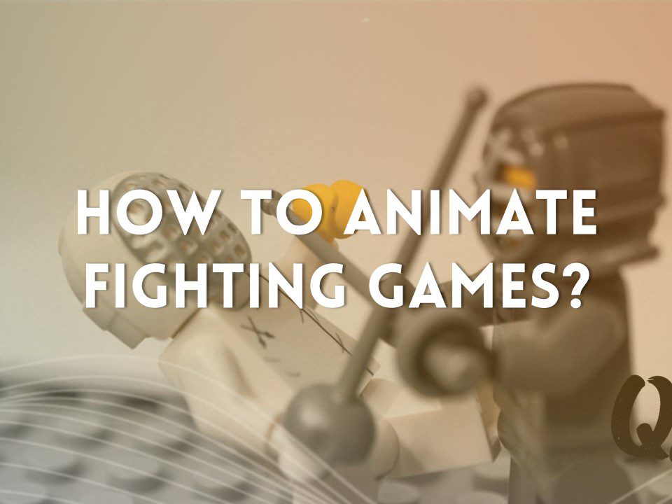 How to animate fighting games