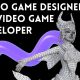 Difference between video game designer and video game developer