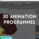 3D animation programmes